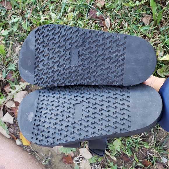 Ortho Walks Womens Rome Black Strappy Sandals Size 7.5 Cpmfort Beachy Cruise - Picture 4 of 14